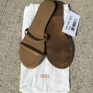 TKEES Tan Sandals